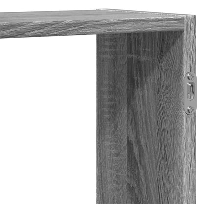 Mensola a Muro Grigio Sonoma 129x18x42 cm in Truciolato | homemem39