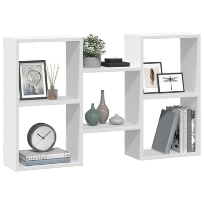 Scaffale a Parete Bianco 96x18x60 cm in Truciolato | homemem39