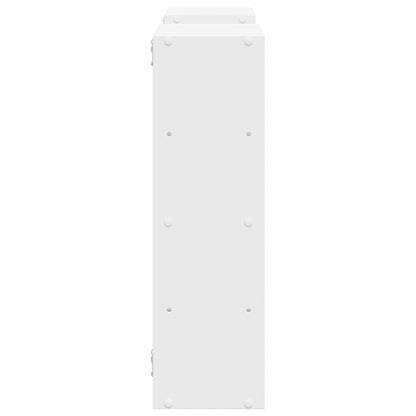 Scaffale a Parete Bianco 96x18x60 cm in Truciolato | homemem39