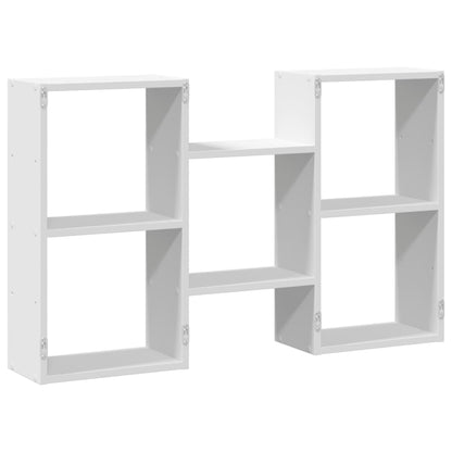 Scaffale a Parete Bianco 96x18x60 cm in Truciolato | homemem39