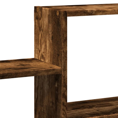 Mensola a Muro Rovere Fumo 96x18x60 cm in Truciolato | homemem39