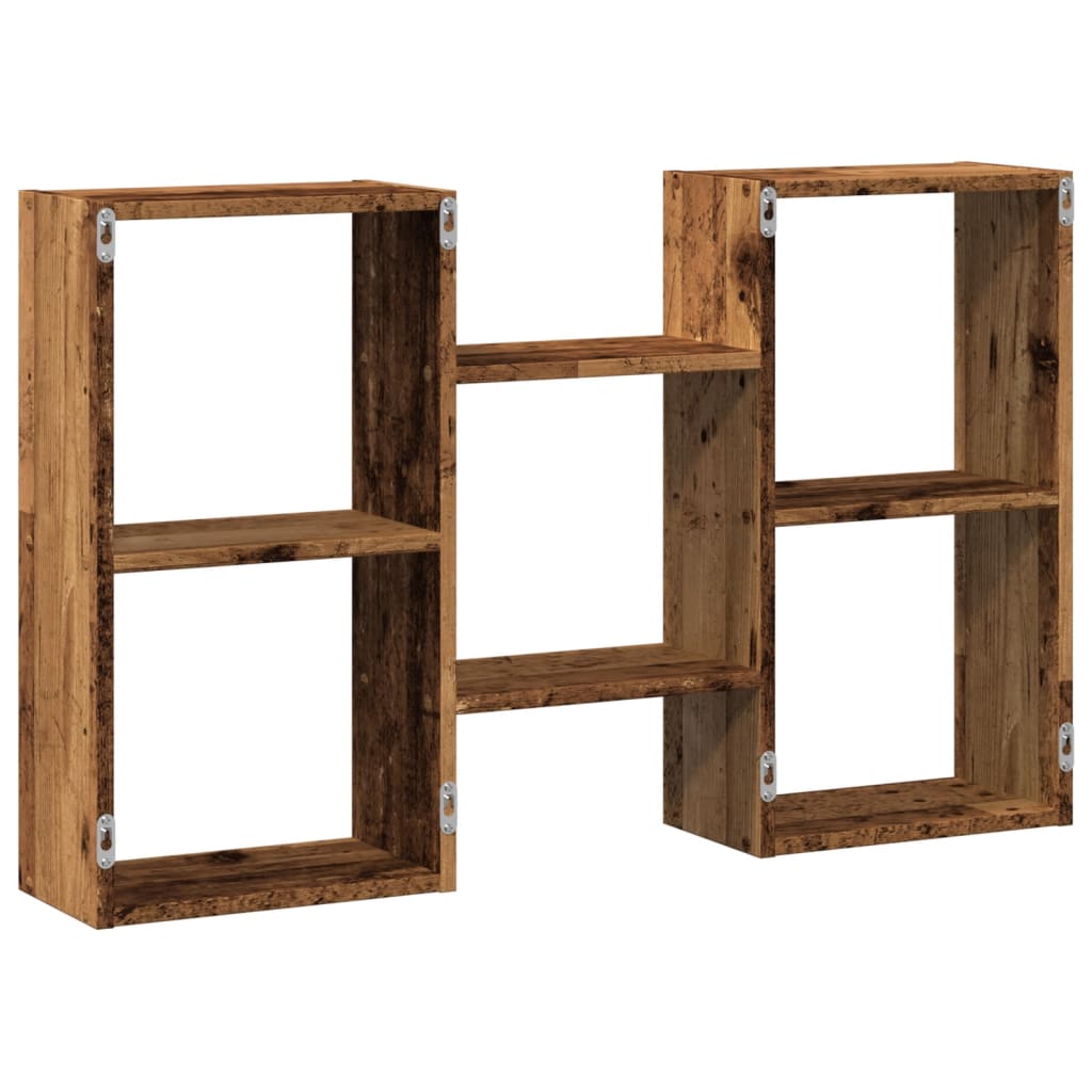 Scaffale a Parete Legno Vecchio 96x18x60 cm in Truciolato | homemem39