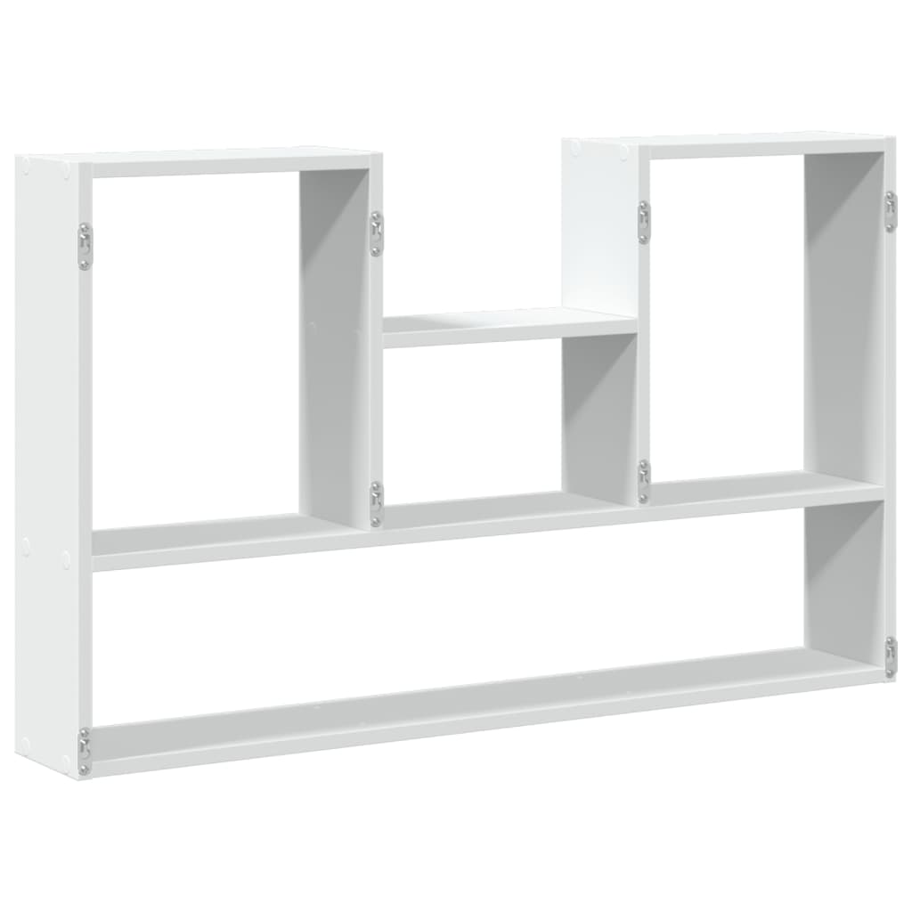 Mensola da parete bianca 99x15x60 cm in legno ingegnerizzato | homemem39