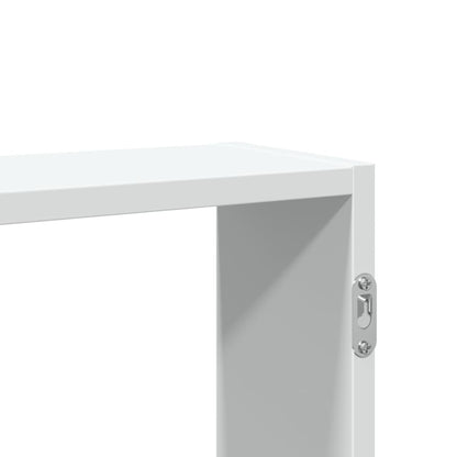 Mensola da parete bianca 99x15x60 cm in legno ingegnerizzato | homemem39