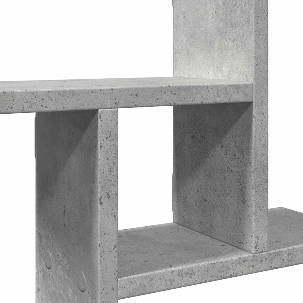 Mensole a Muro 2pz Grigio Cemento 38x12x38 cm in Truciolato | homemem39
