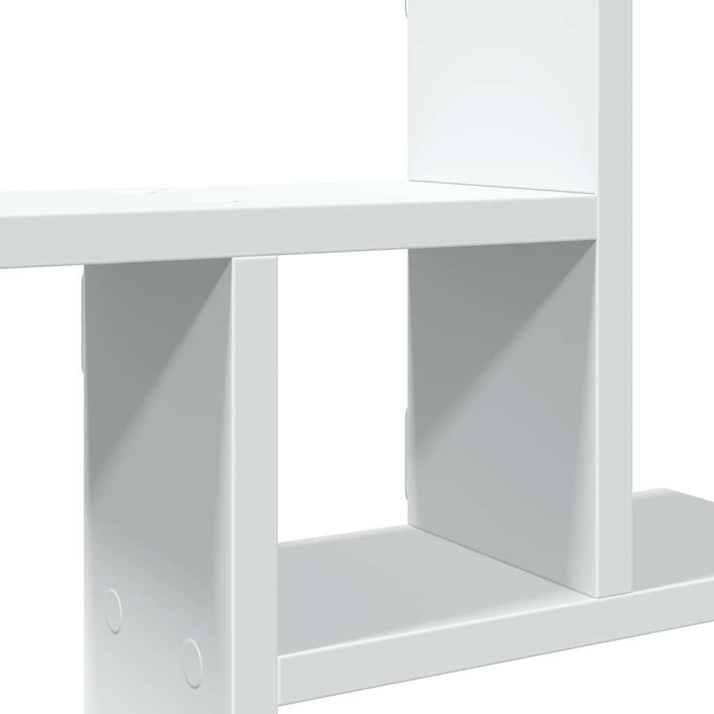 Mensole a Muro 2 pz Bianche 50x12x50 cm in Truciolato | homemem39