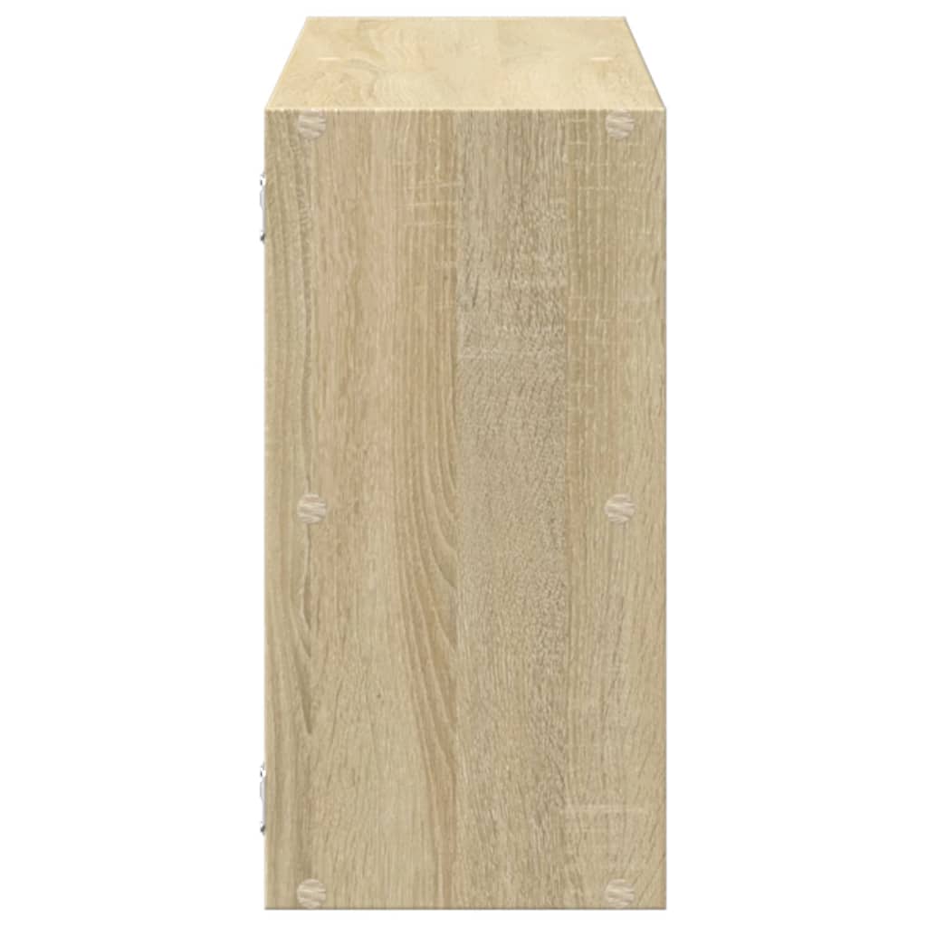 Scaffale a Parete Rovere Sonoma 100x25x50 cm Legno Multistrato | homemem39