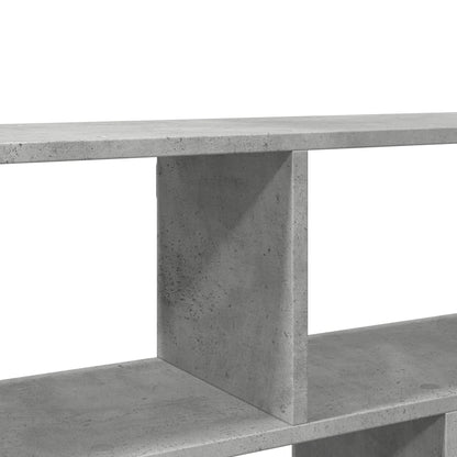 Scaffale a Muro Grigio Cemento 100x25x50 cm Legno Multistrato | homemem39