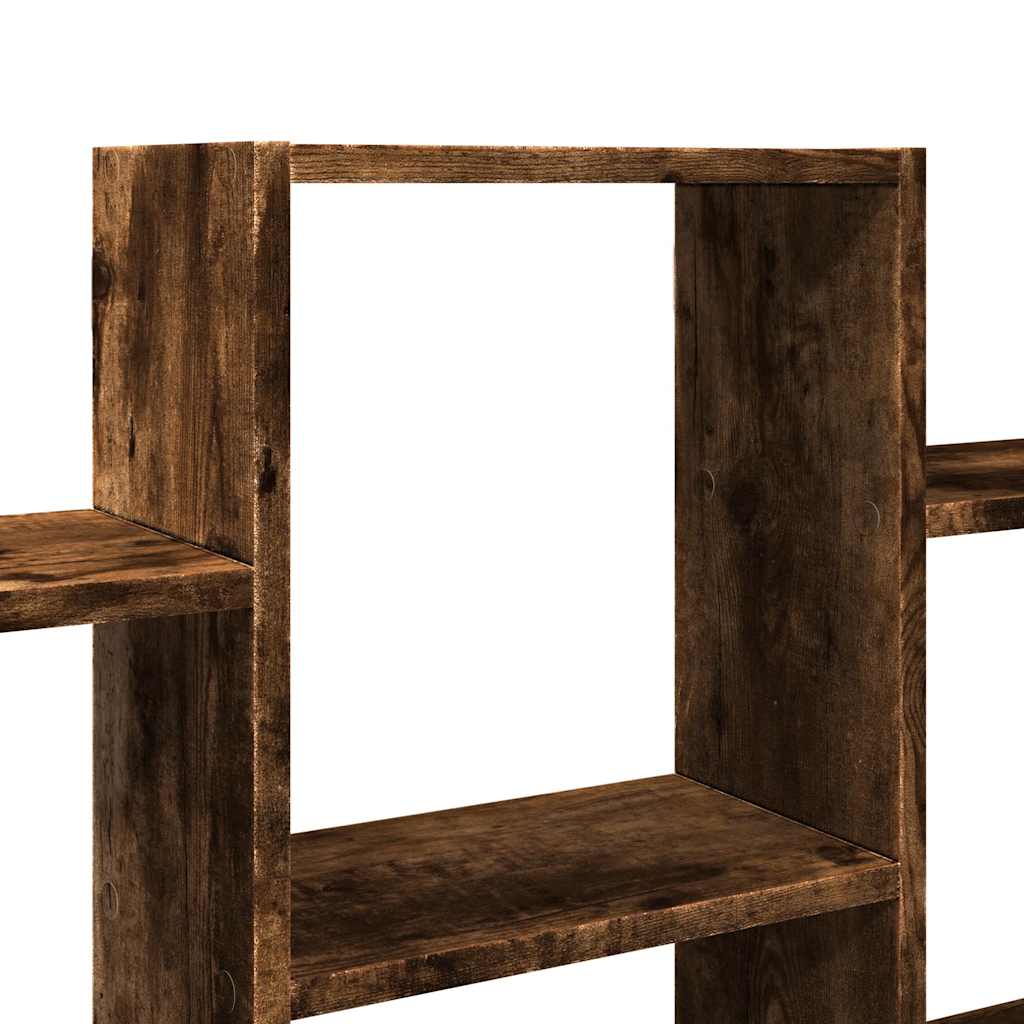 Mensola a Muro Rovere Fumo 159x18x66 cm in Truciolato | homemem39