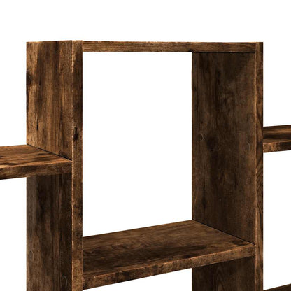 Mensola a Muro Rovere Fumo 159x18x66 cm in Truciolato | homemem39