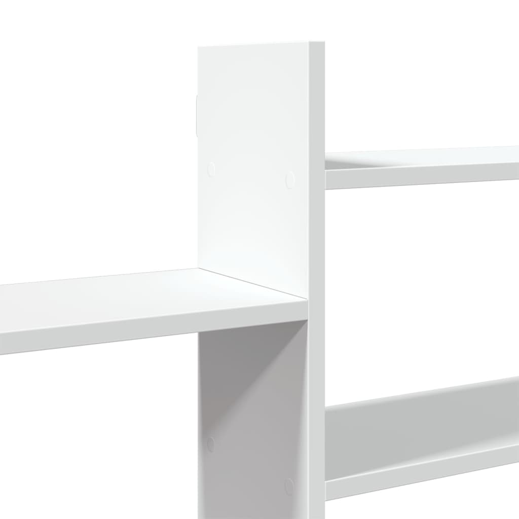 Mensola a Parete Bianca 167,5x18x68 cm in Truciolato | homemem39