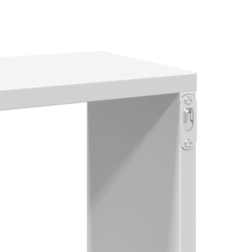 Mensola a Parete Bianca 167,5x18x68 cm in Truciolato | homemem39