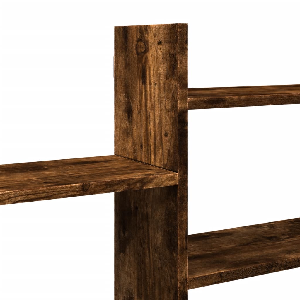 Mensola a Parete Rovere Fumo 167,5x18x68 cm in Truciolato | homemem39