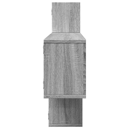 Mensola a Parete Grigio Sonoma 167,5x18x68 cm in Truciolato | homemem39