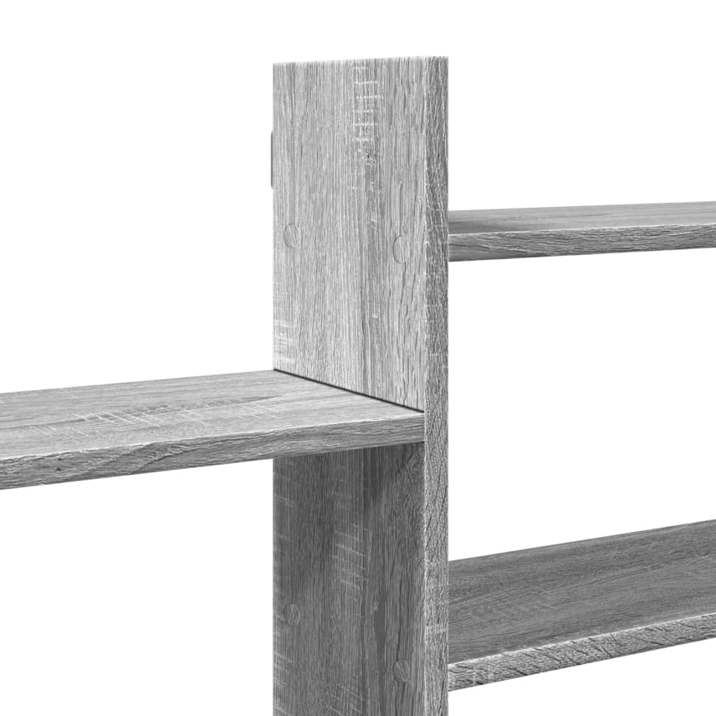 Mensola a Parete Grigio Sonoma 167,5x18x68 cm in Truciolato | homemem39