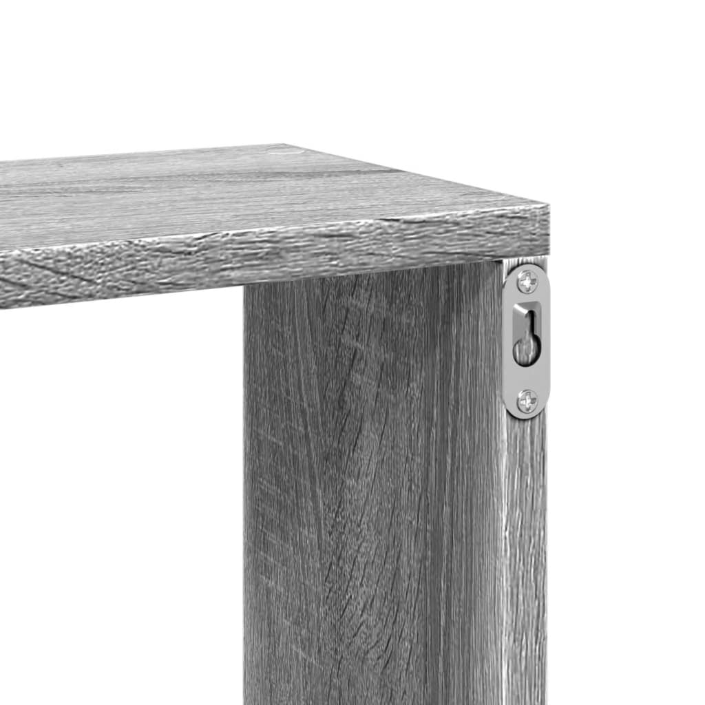 Mensola a Parete Grigio Sonoma 167,5x18x68 cm in Truciolato | homemem39