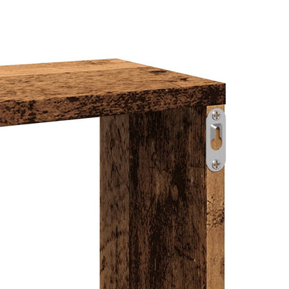 Mensola a Parete Legno Antico 167,5x18x68 cm in Truciolato | homemem39