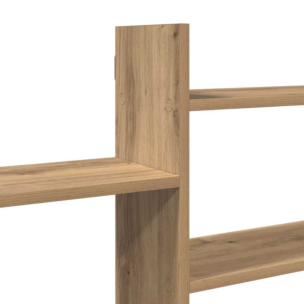 Mensola a Parete Rovere Artigianale 167,5x18x68 cm Truciolato | homemem39