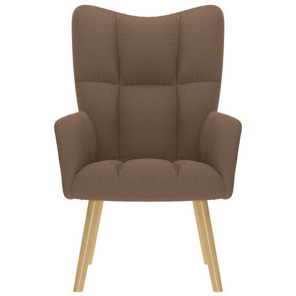 Poltrona Relax Marrone in Tessuto