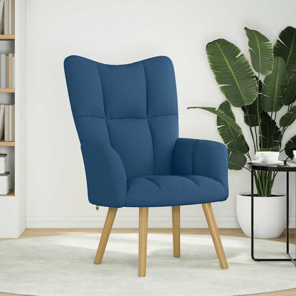Sedia Relax Blu in Tessuto | homemem39