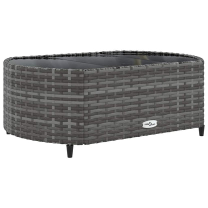 Set Divano da Giardino 6 pz con Cuscini Grigio in Polyrattan - homemem39