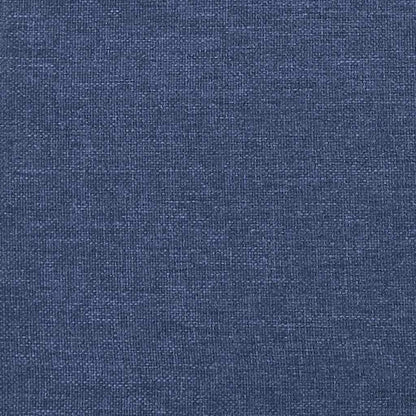 Materasso a Molle per Bambini Rigidità Media Blu 80x160 cm in Tessuto