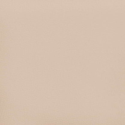 Materasso a Molle per Bambini Rigidità Media Cappuccino 80x160 cm in Similpelle
