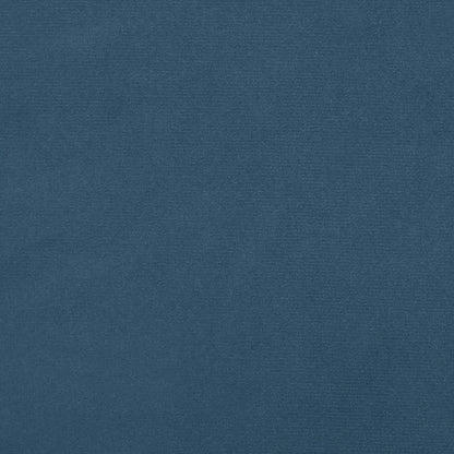 Materasso a Molle Blu Scuro 160x210x20 cm in Velluto - homemem39