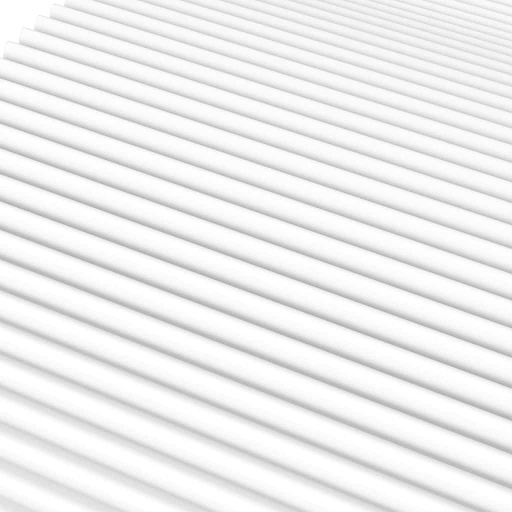 Materasso in Schiuma Bianco 90x210 cm Durezza H2 H3