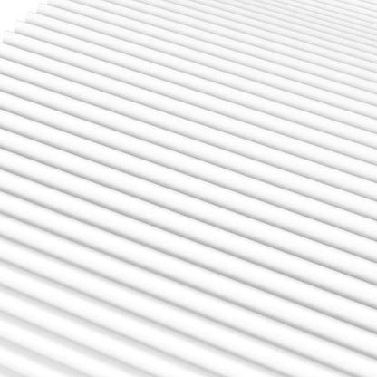 Materasso in Schiuma Bianco 90x210 cm Durezza H2 H3