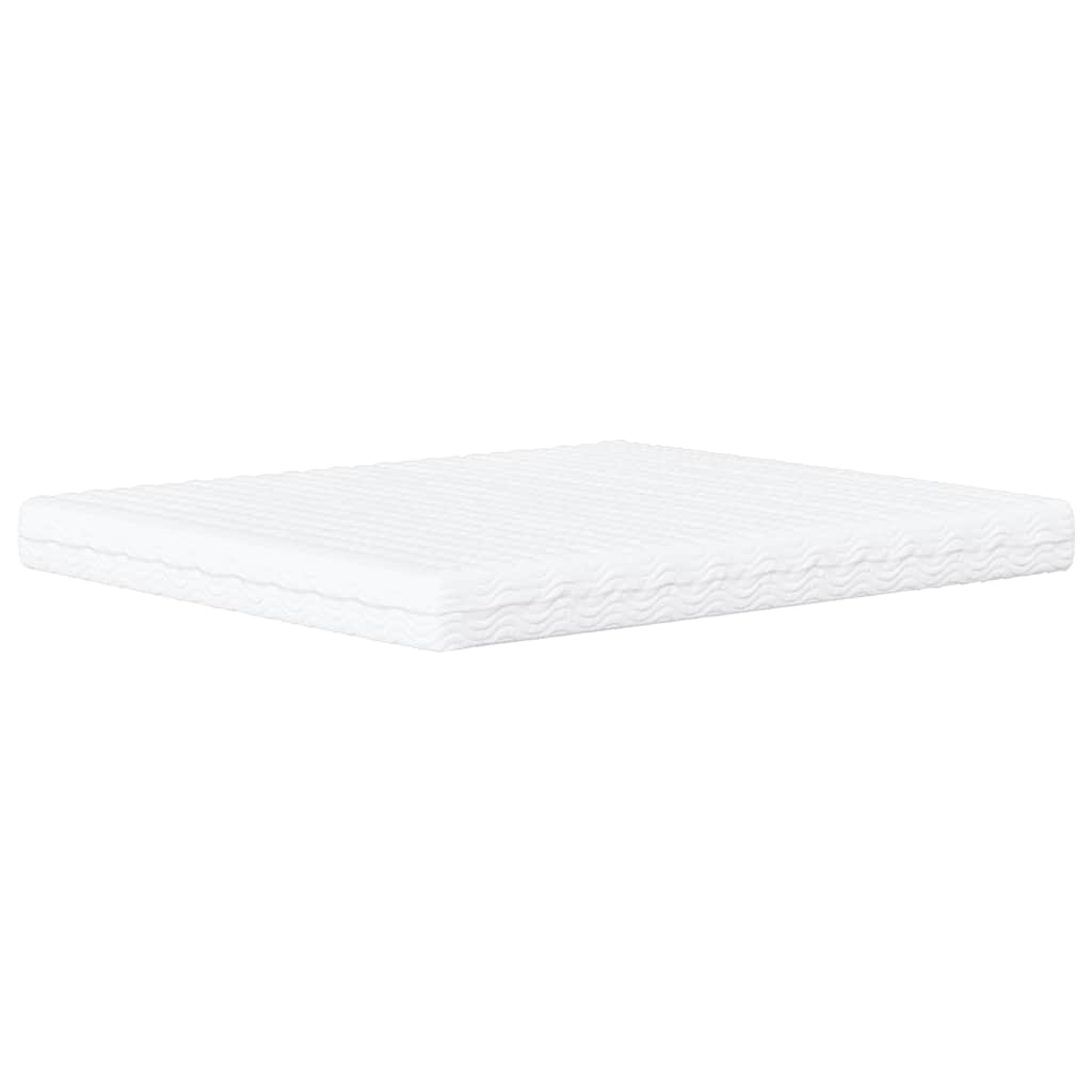 Materasso in Schiuma Bianco 160x210 cm Durezza H2 H3