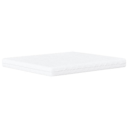 Materasso in Schiuma Bianco 160x210 cm Durezza H2 H3