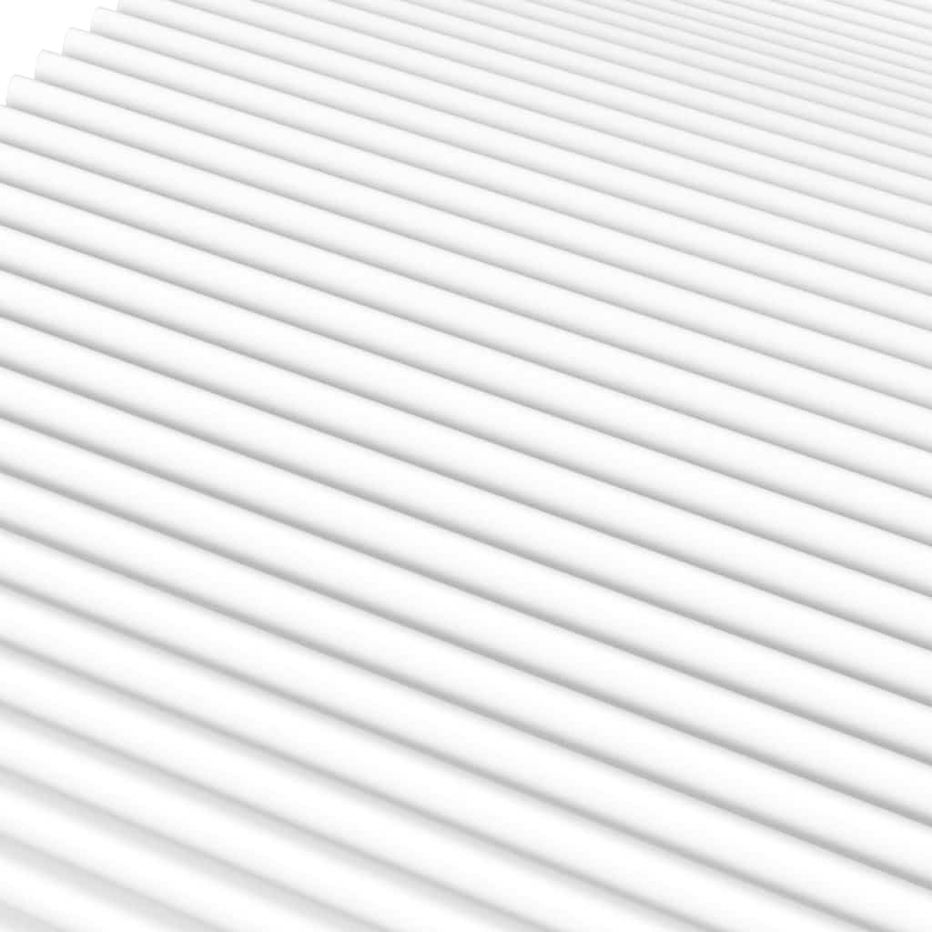 Materasso in Schiuma Bianco 140x220 cm Durezza H2 H3