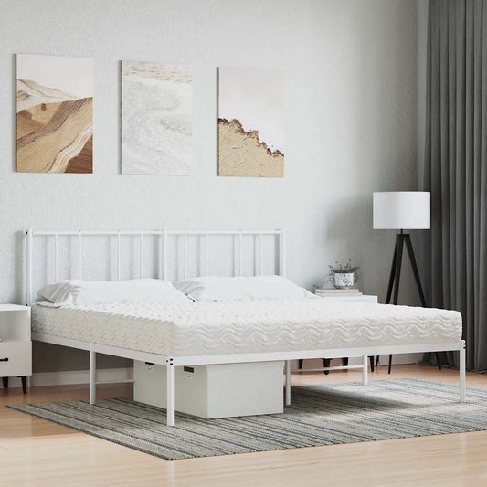 Materasso in Schiuma Bianco 200x220cm Durezza H2 H3 - homemem39