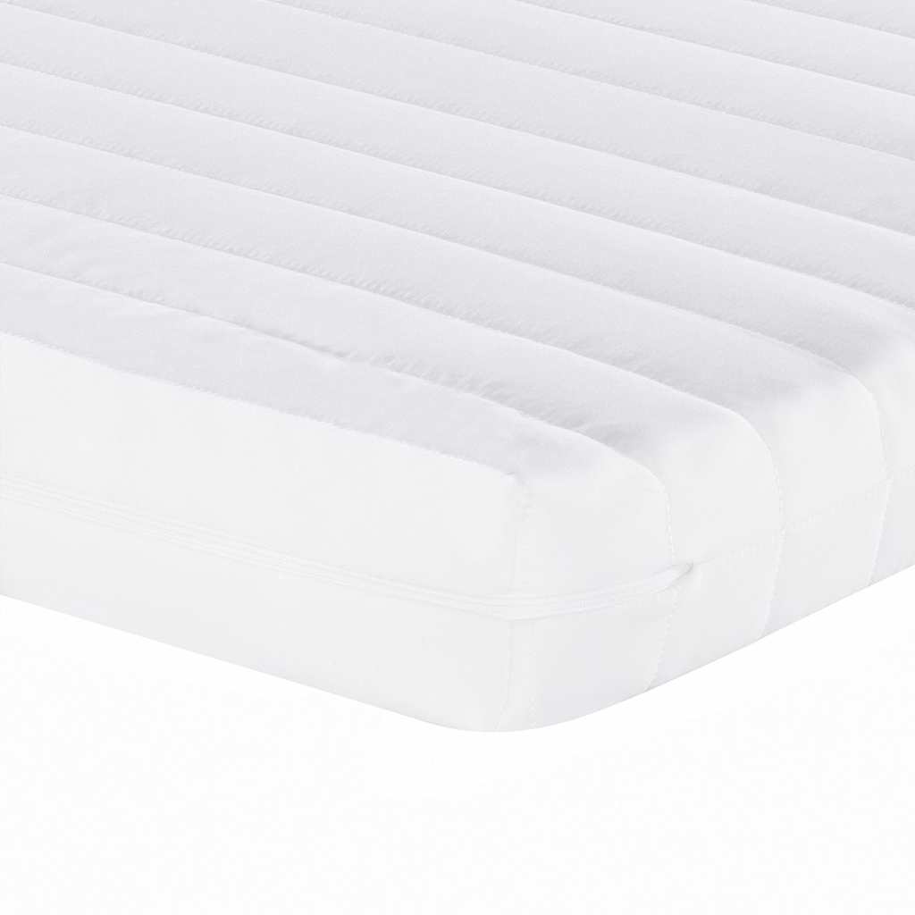 Materasso in Schiuma Bianco 140x210 cm 7 Zone Durezza 20 ILD