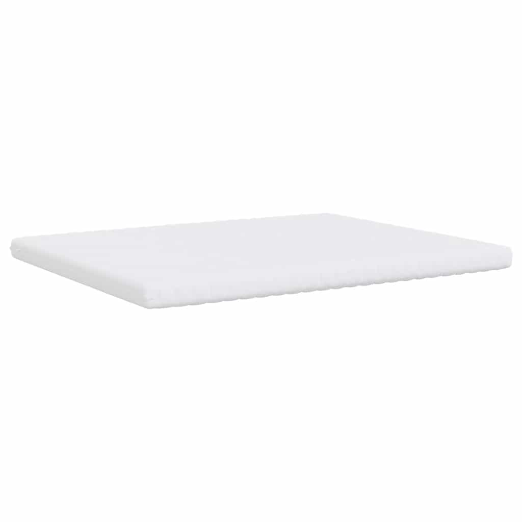 Materasso in Schiuma Bianco 200x220 cm 7 Zone Durezza 20 ILD