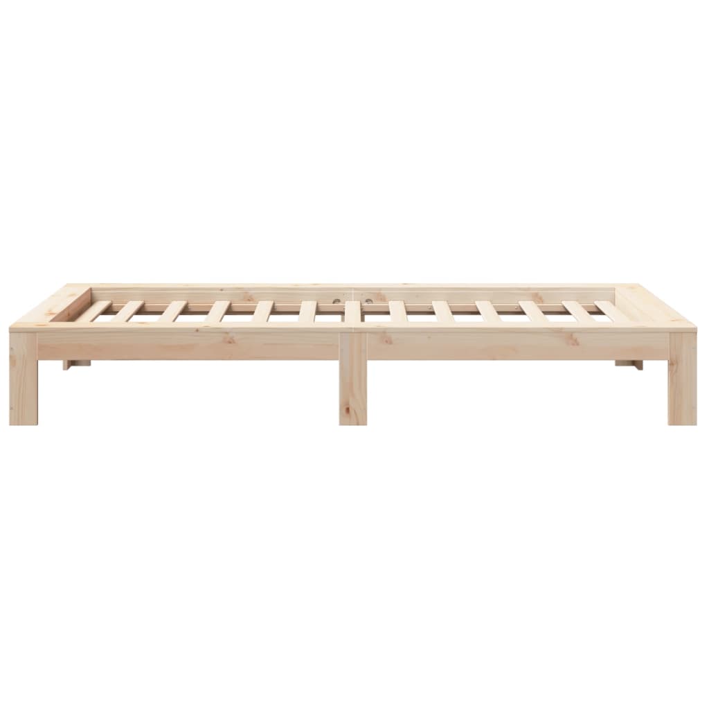 Letto senza Materasso 75x190 cm in Legno Massello Pino - homemem39