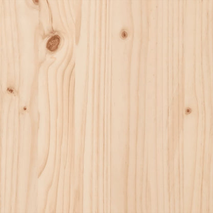 Letto senza Materasso 150x200 cm in Legno Massello di Pino | homemem39