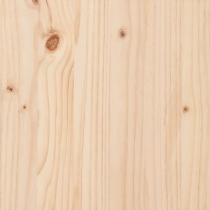 Letto senza Materasso 90x190 cm in Legno Massello di Pino | homemem39