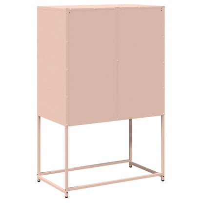 Credenza Rosa 68x39x107 cm in Acciaio - homemem39