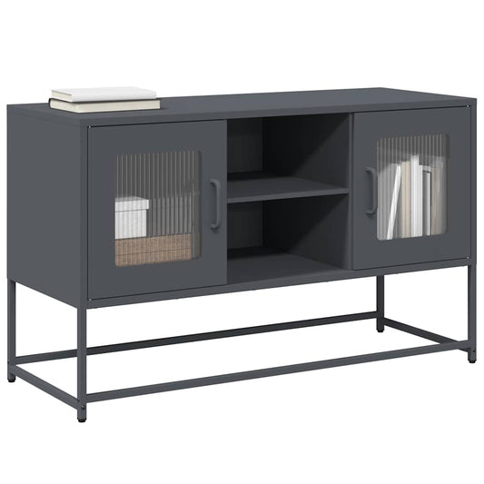 Mobile TV Antracite 100,5x39x60,5 cm in Acciaio | homemem39