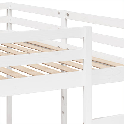 Giroletto Castello Triplo Bianco 200x200/80x200cm Massello Pino | homemem39