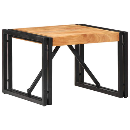 Tavolino da Caffè 50x50x35 cm Legno Massello di Acacia | homemem39