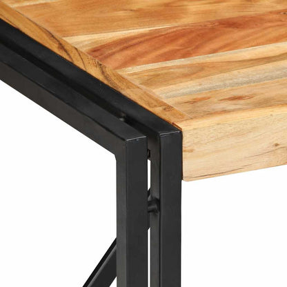 Tavolino da Caffè 50x50x35 cm Legno Massello di Acacia | homemem39