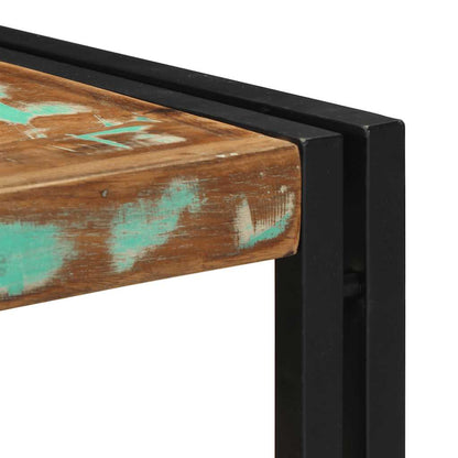 Tavolino Salotto Multicolore 40x40x35cm Legno Massello Recupero | homemem39