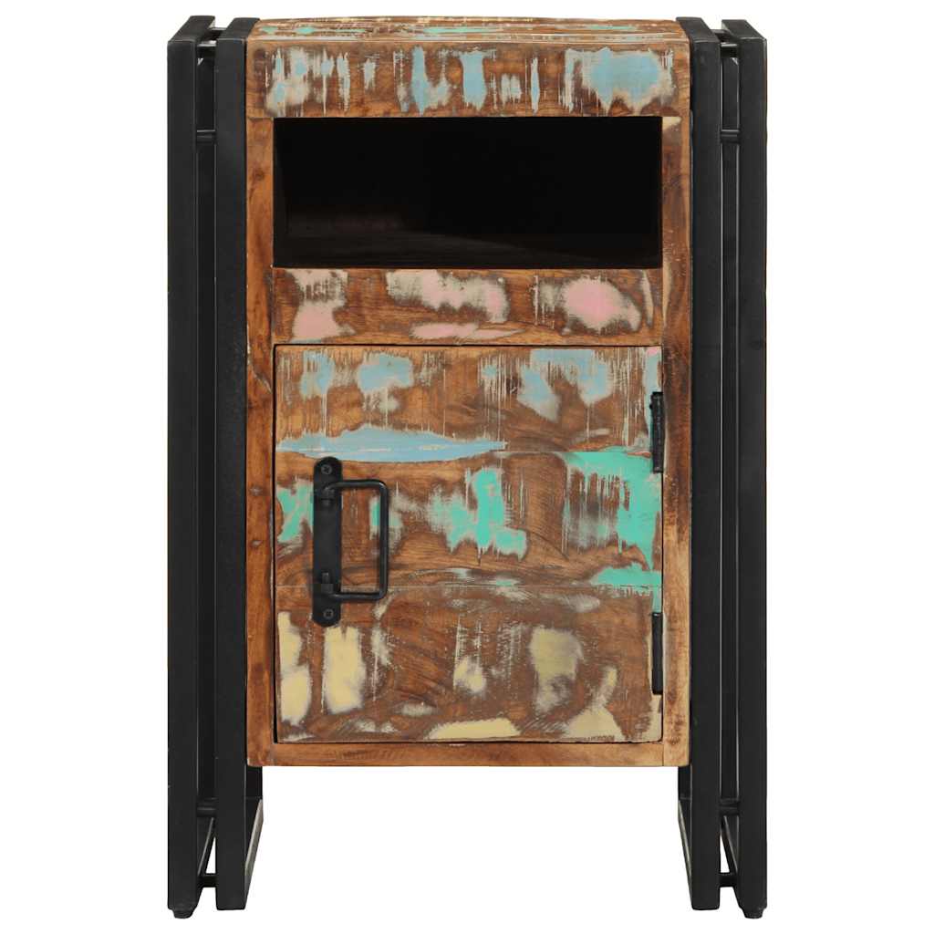 Comodino 40x40x59 cm in Legno Massello di Recupero | homemem39
