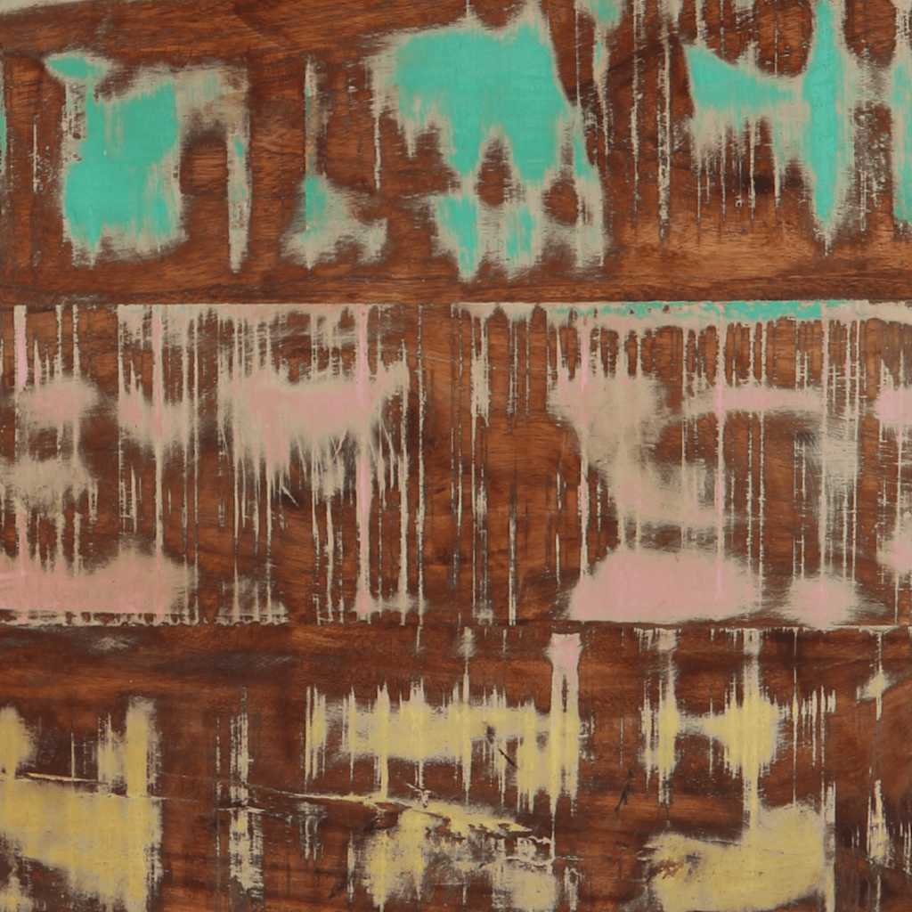 Comodino 40x40x59 cm in Legno Massello di Recupero - homemem39