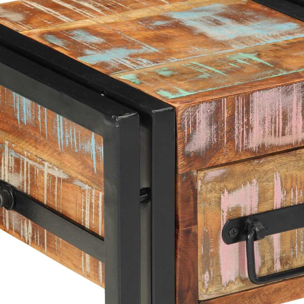 Armadio da Notte con cassetto Multicolore 30 x 30 x 40 cm