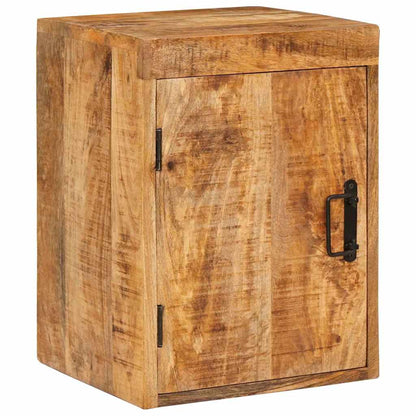 Comodino Marrone 35 x 33 x 48 cm Legno di mango massello