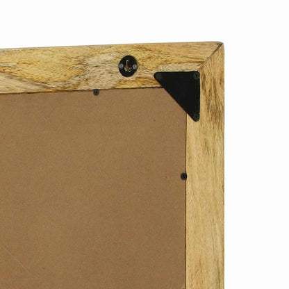 Specchio da bagno Rettangolare Marrone Legno di mango massello | homemem39